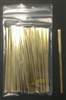 4" Gold Metallic Twist Ties - 100 Pack