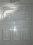 Whale Birthday Card Mold