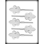 2-3/4" Fleur De Lis Hard Candy Mold