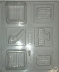 Jewish Assortment Pour Box Mold