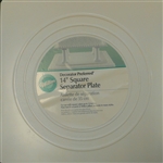 Wilton 14" Square Separator Plate wedding birthday cake anniversary