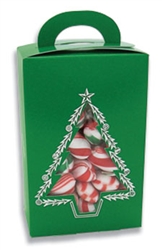 Half Pound Tote Pine Trees Candy Boxes