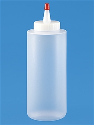 12 Ounce Plastic Squeezable Bottle for Candy Making