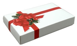 Half Pound Ribbon 'n Holly Candy Boxes