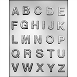 1" Alphabet Letters Mold