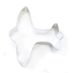 4" Airplane Shaped Cookie Cutter