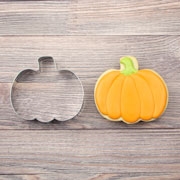 4" Pumpkin Shaped Cookie Cutter fall thanksgiving halloween