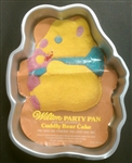 Vintage Cuddly Bear Wilton Cake Pan