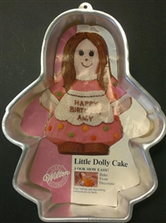 Little Dolly Aluminum Character Cake Pan
