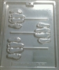 Footsie Lollipop Chocolate Mold