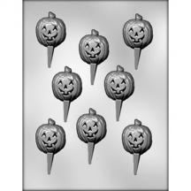 Chocopicks Jack O Lantern Chocolate Mold halloween fall autumn pumpkin P3001