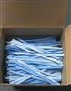 4" Light Blue Paper Twist Ties - 2,000 Pack