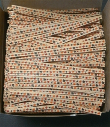 4" Autumn Leaves Paper Twist Ties - 2,000 Pack