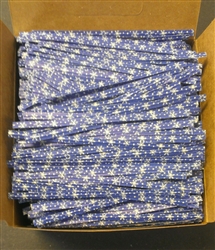 4" Snowflake Paper Twist Ties - 2,000 Pack