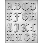 2" Alphabet A-P Chocolate Mold