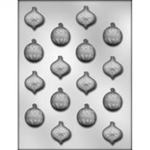 Christmas Ornaments Chocolate Mold (90-4129)