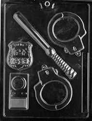 Policeman Set Mold