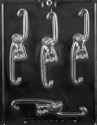 Hanging Monkeys Chocolate Mold