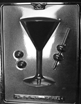 Martini Glass Chocolate Mold - Side 1 of 2