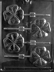 Shamrock Lolly Chocolate Mold