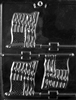 U.S. Flag Lolly sucker Chocolate candy Mold