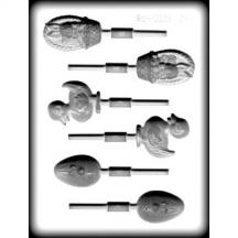 Assorted Easter Sucker Hard Candy Mold lollipop bunny egg duck animal