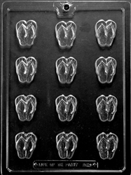 Bite Size Flip Flops Chocolate Mold