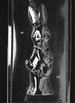 3D Jumbo Girl Bunny Chocolate Mold - Front