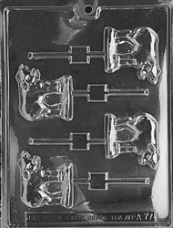 Cow Lollipop Chocolate Mold animal