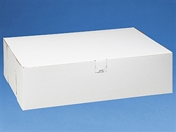 14x10x4 White Cake Box