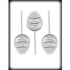 Happy Easter Egg Sucker Hard Candy Mold