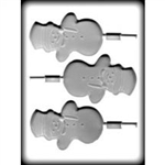 4-1/4" Snowman Sucker Hard Candy Mold