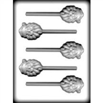 Santa Face Sucker Hard Candy Mold