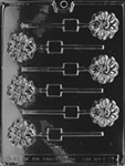 Flower Lolly Chocolate Mold