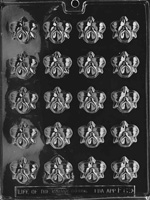 Bite Size Orchid Chocolate Mold