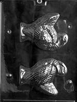 3D Large Turkey Chocolate Mold Thanksgiving Halloween Fall T022