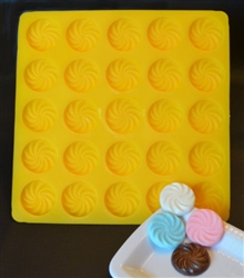 Swirl Flexible Candy Mold