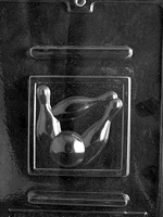 Bowling Plaque Chocolate Mold