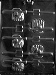 Baseball Bat, Glove and Ball Lolly Mold