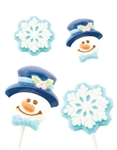 Frosty & Snowflake Candy Mold