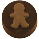 Gingerbread Boy Sandwich Cookie Chocolate  Mold