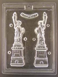 3D Statue of Liberty Chocolate Mold New York 4th of July