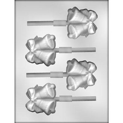 Double Bell Sucker lollipop Chocolate Mold Christmas wedding