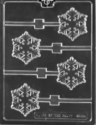 Frozen Snowflake Pop Mold