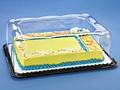 Quarter Sheet Clear Plastic Cake Boxes wedding cake anniversary birthday