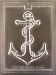 Large Ship Anchor Chocolate Mold Navy Merchant Marines Coast Guard