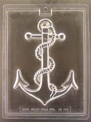 Large Ship Anchor Chocolate Mold Navy Merchant Marines Coast Guard