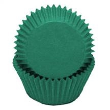 Dark Green Baking Cups - 100 Count