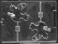 X-Rated Ghost Lolly Chocolate Mold