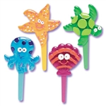 Seashore Jewel Puffy Picks - 6 Pack